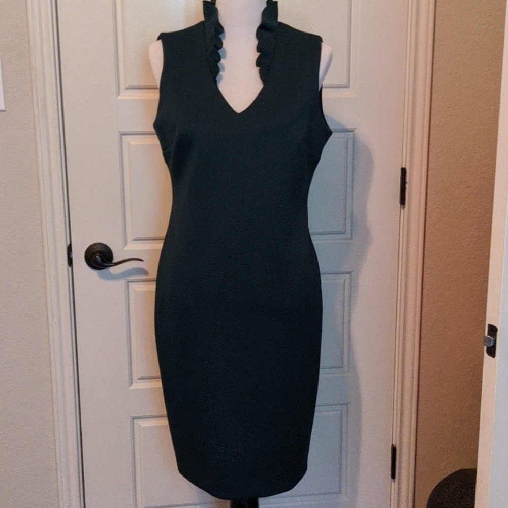 Hunter green dress